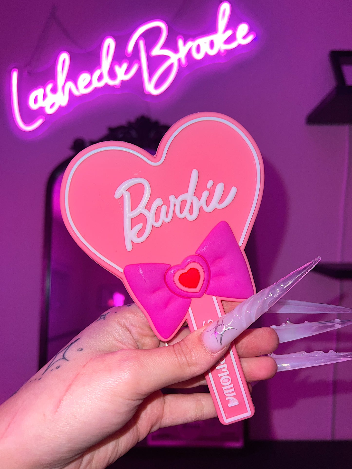 BARBIE HEART MIRROR